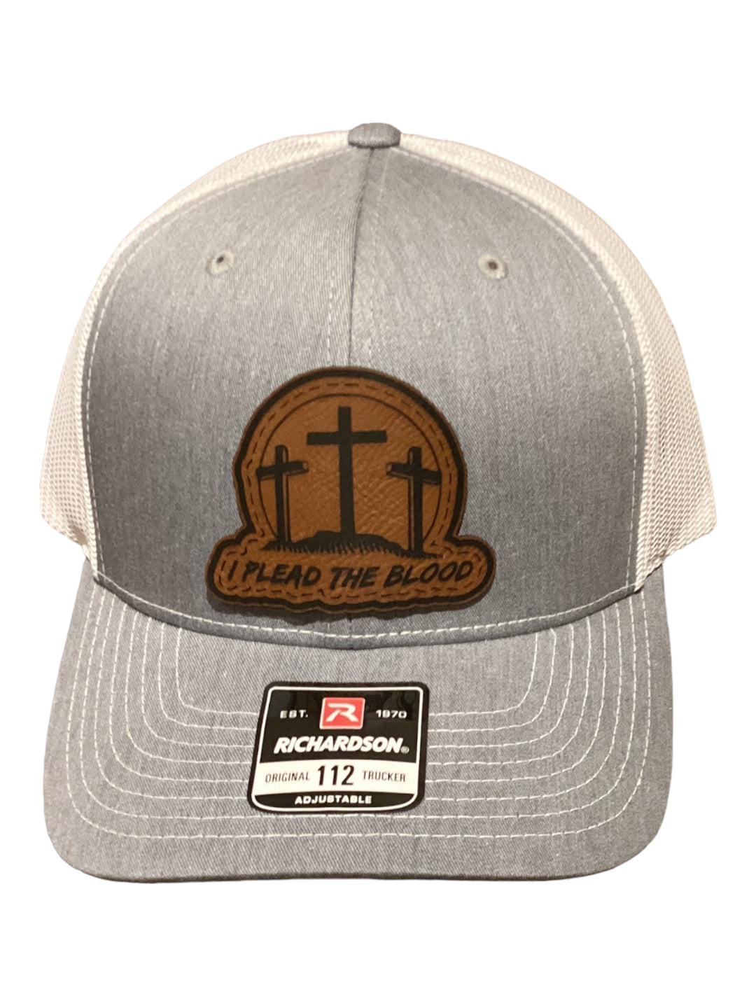 I Plead The Blood Patch Hat